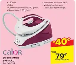 Carrefour Stoomcentrale SV6110C0 aanbieding