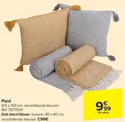 Carrefour Plaid aanbieding