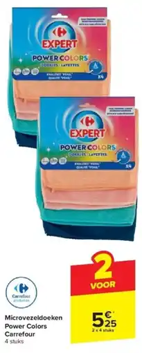 Microvezeldoeken Power Colors