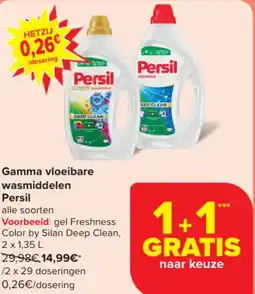 Carrefour Market Persil Gamma vloeibare wasmiddelen aanbieding