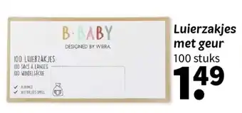 Wibra Luierzakjes met geur aanbieding