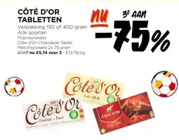 CÔTÉ D’OR TABLETTEN