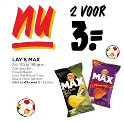 Jumbo LAY’S MAX aanbieding