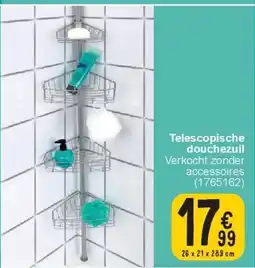 Telescopische douchezuil