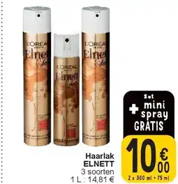 Cora Haarlak ELNETT aanbieding