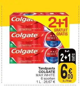 Cora Tandpasta COLGATE aanbieding