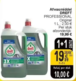 Cora Afwasmiddel DREFT aanbieding
