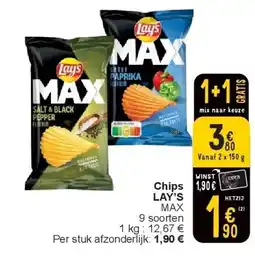 Cora Chips LAY’S aanbieding