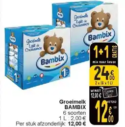 Cora Groeimelk BAMBIX aanbieding