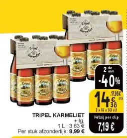 Cora TRIPEL KARMELIET aanbieding