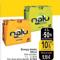 Energy drinks NALU