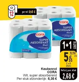Cora Keukenrol CORA aanbieding