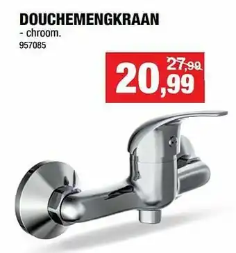 Hubo Douchemengkraan athos plus aanbieding