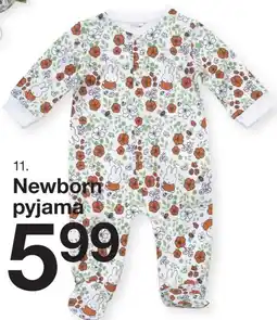 Zeeman Newborn pyjama aanbieding