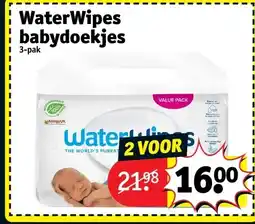 Kruidvat WaterWipes babydoekjes aanbieding