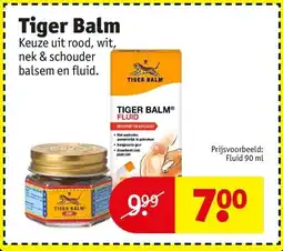 Kruidvat Tiger Balm aanbieding