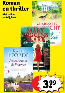 Kruidvat Roman en thriller aanbieding