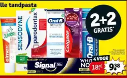 Kruidvat Alle tandpasta aanbieding