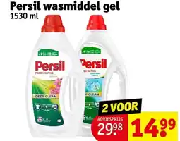 Kruidvat Persil wasmiddel gel aanbieding