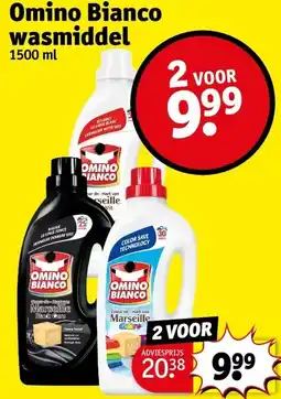 Kruidvat Omino Bianco wasmiddel aanbieding