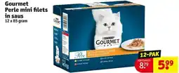 Kruidvat Gourmet Perle mini filets in saus aanbieding