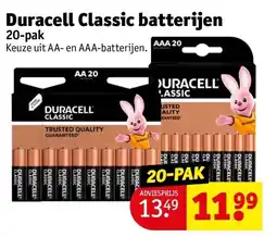 Kruidvat Duracell Classic batterijen aanbieding