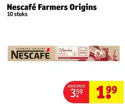 Kruidvat Nescafé Farmers Origins aanbieding