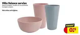 Kruidvat Villa Volance servies aanbieding