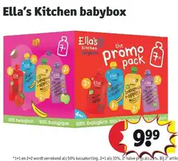 Kruidvat Ella’s Kitchen babybox aanbieding