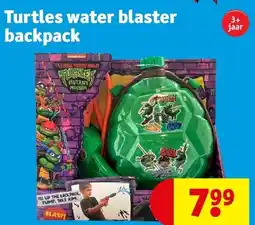 Turtles water blaster backpack