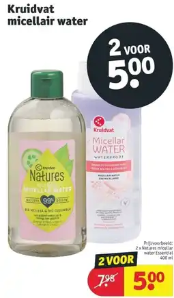 Kruidvat Kruidvat micellair water aanbieding