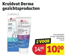 Kruidvat Kruidvat Derma gezichtsproducten aanbieding