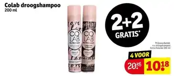 Kruidvat Colab droogshampoo aanbieding