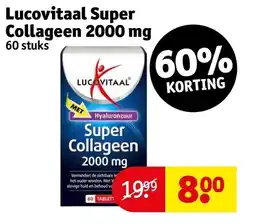 Kruidvat Lucovitaal Super Collageen 2000 mg aanbieding