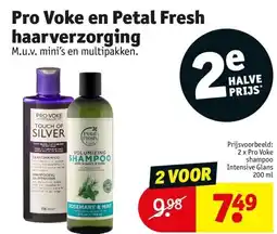 Pro Voke en Petal Fresh haarverzorging
