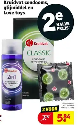 Kruidvat Kruidvat condooms, glijmiddel en Love toys aanbieding