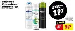 Kruidvat Gillette en Venus scheerschuim en -gel aanbieding