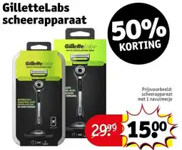 Kruidvat GilletteLabs scheerapparaat aanbieding