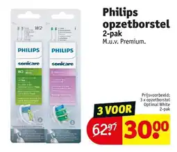 Kruidvat Philips opzetborstel aanbieding