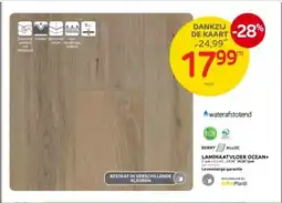 Brico LAMINAATVLOER OCEAN+ (1 pak 2,2 m²) -54,98 39,58/pak aanbieding
