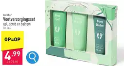 ALDI LACURA Voetverzorgingsset 3 x 75 ml aanbieding