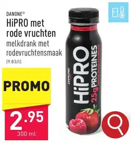 ALDI DANONE HiPRO met rode vruchten 300ml aanbieding