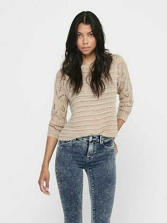 Berca Shoes Only Trui Only Trui Met Motief - Wit aanbieding