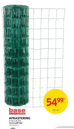 Brico AFRASTERING (1 rol-25 m²). Hetzij 2,200/m³ aanbieding