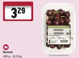 Delhaize Kersen 400g aanbieding