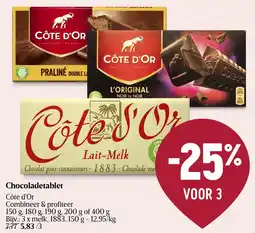 Côte d'Or Chocoladetablet