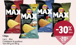 Delhaize Lay's - Max Chips aanbieding