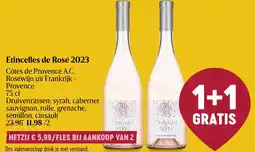 Delhaize Etincelles de Rosé 2023 75 cl aanbieding