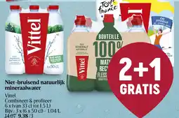 Vittel Niet-bruisend natuurlijk mineraalwater