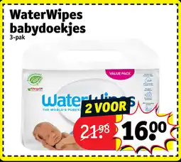 Kruidvat WaterWipes babydoekjes 3 pak aanbieding